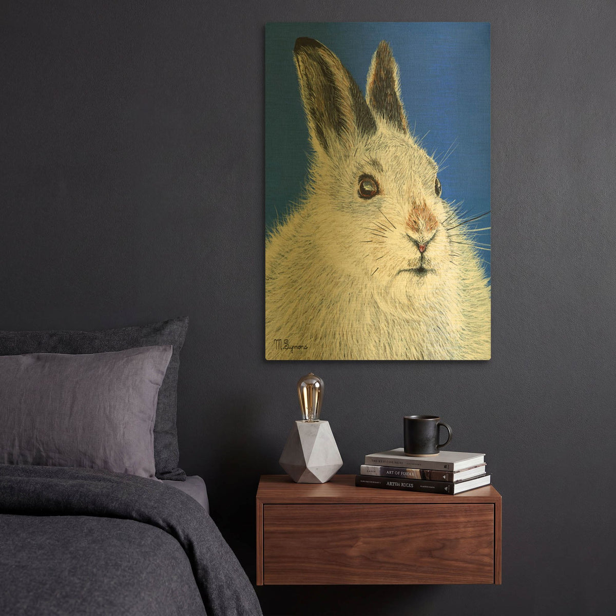 'Calgary Jack' By Melissa Symons Gold Metal Wall Art