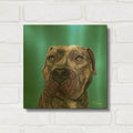 'Good Boy' By Melissa Symons Gold Metal Wall Art