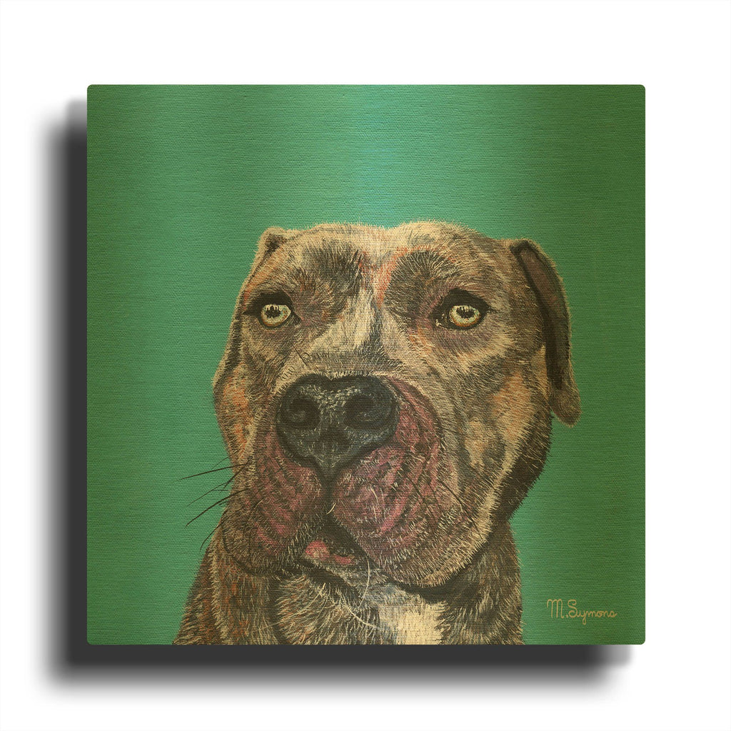 'Good Boy' By Melissa Symons Gold Metal Wall Art