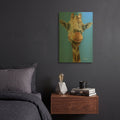 'Norman' By Melissa Symons Gold Metal Wall Art