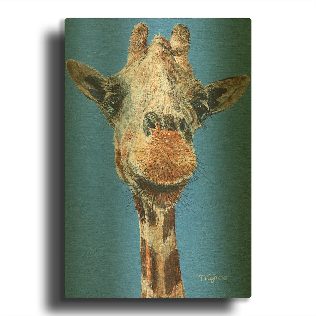 'Norman' By Melissa Symons Gold Metal Wall Art