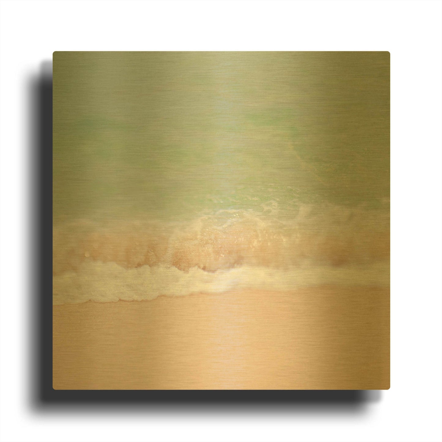 'Whisper' By Myan Soffia Gold Metal Wall Art