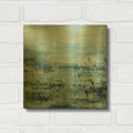 'Oceanside 2' By Radek Smach Gold Metal Wall Art