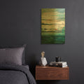 'Storm' By Radek Smach Gold Metal Wall Art