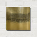 'Through The Trees' By Radek Smach Gold Metal Wall Art