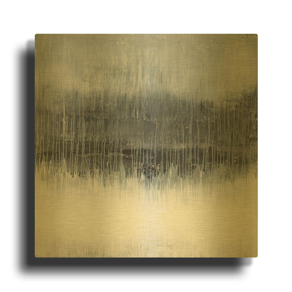 'Through The Trees' By Radek Smach Gold Metal Wall Art