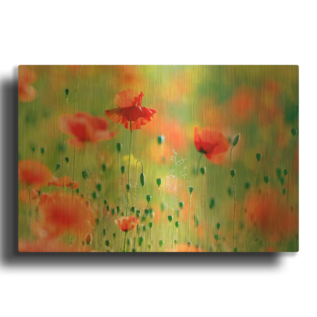 'United Colors of Summer' By Roeselien Raimond Gold Metal Wall Art