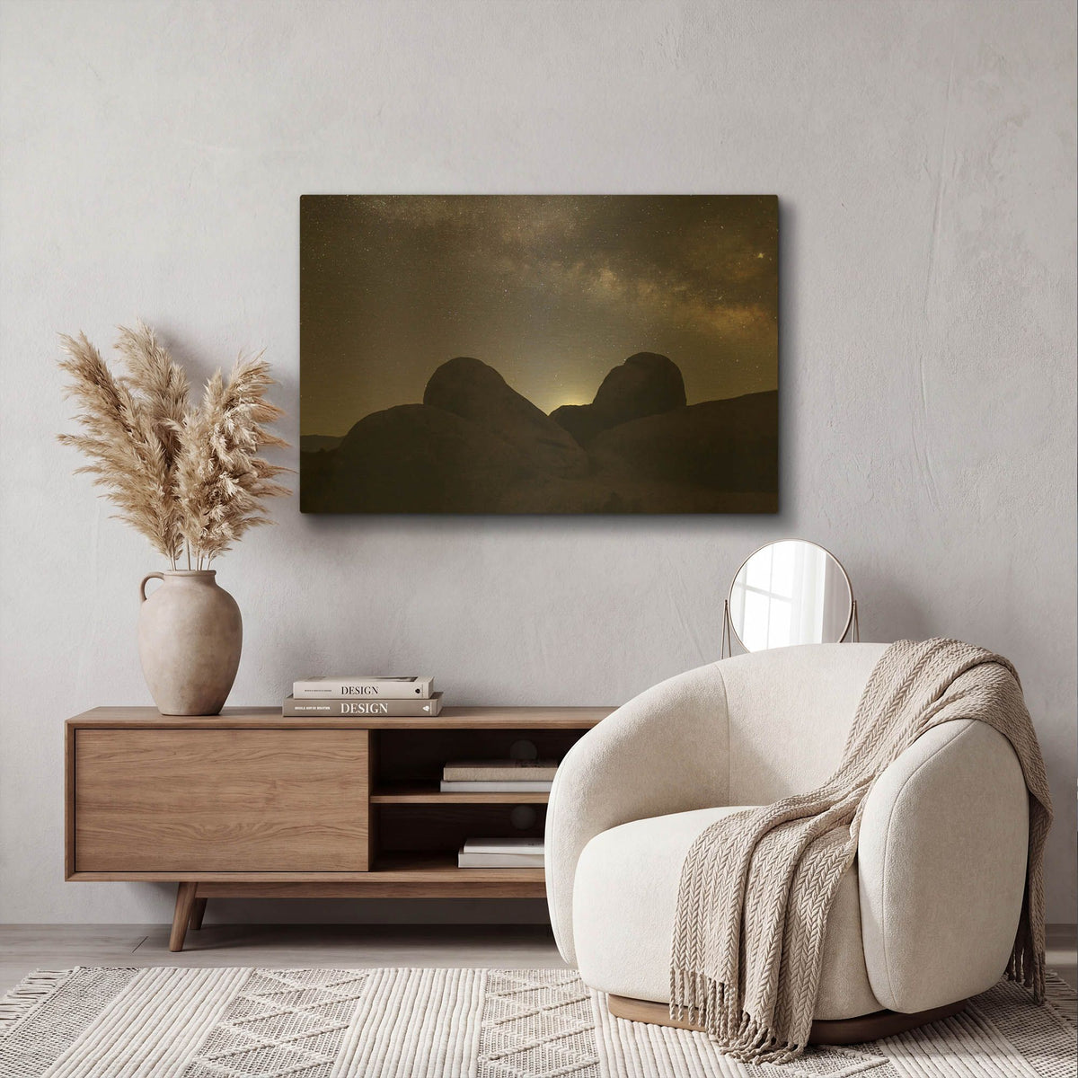 'Before Moonrise' By Shawn/Corinne Severn Gold Metal Wall Art