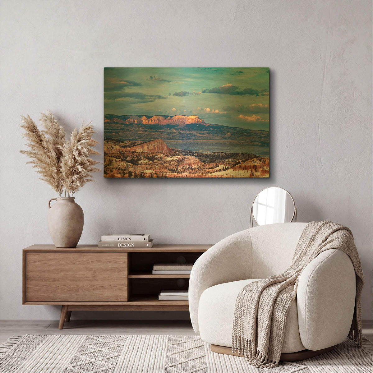 'Last Light' By Shawn/Corinne Severn Gold Metal Wall Art