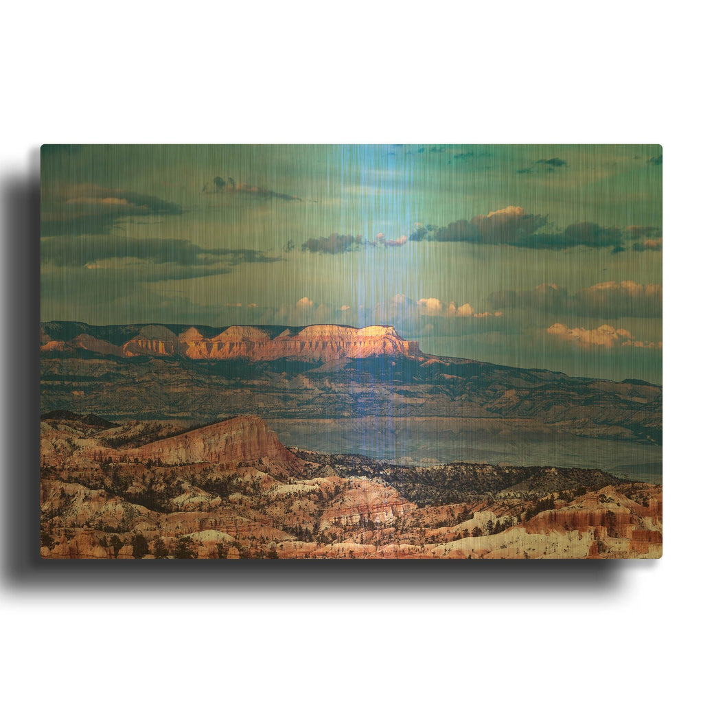 'Last Light' By Shawn/Corinne Severn Gold Metal Wall Art