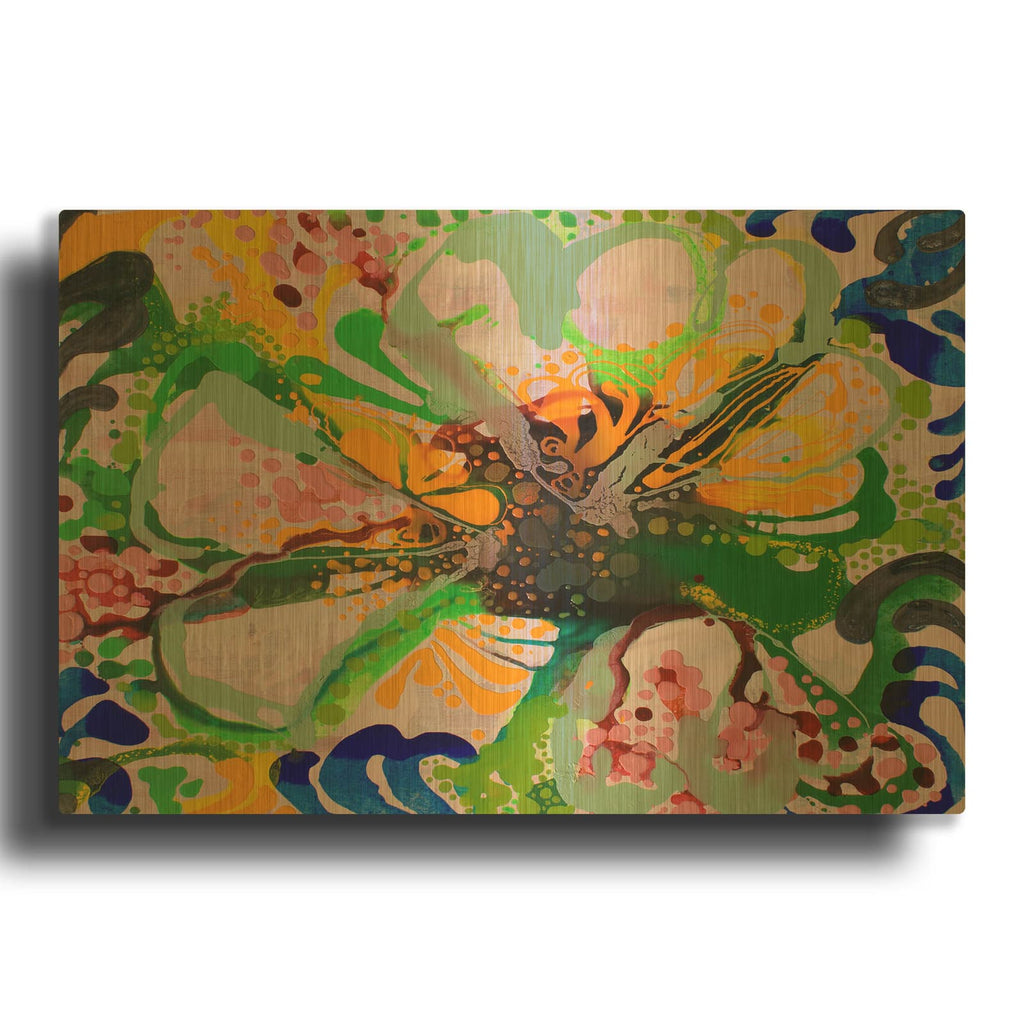 'A Moment in Time' By Sofie Siegmann Gold Metal Wall Art