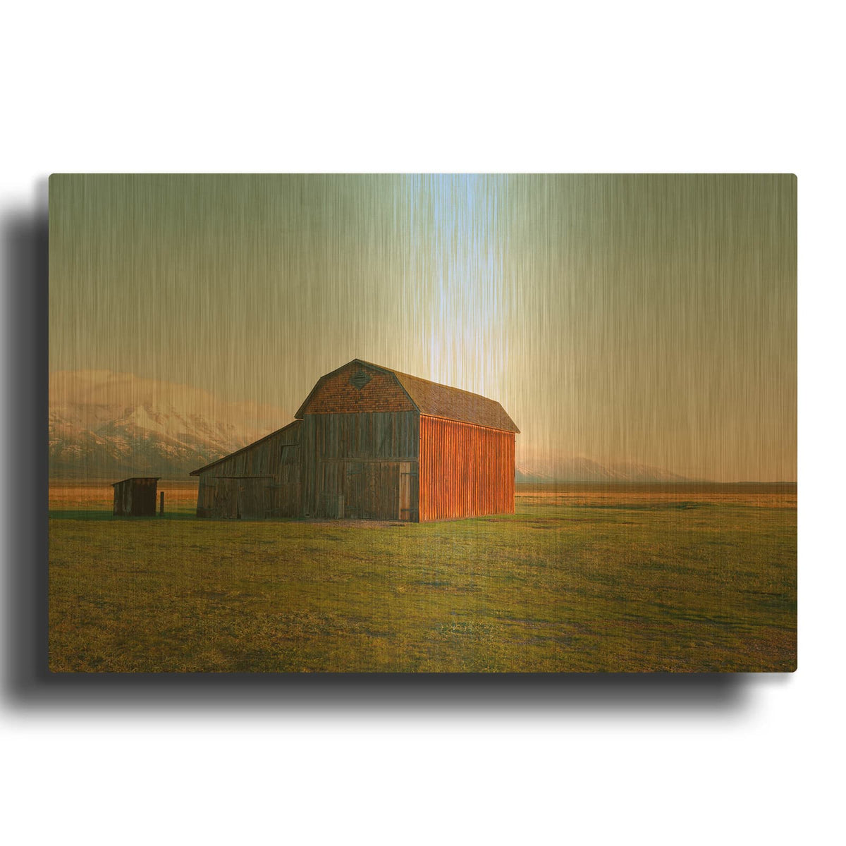 'The Ol' By Sol Rapson Gold Metal Wall Art