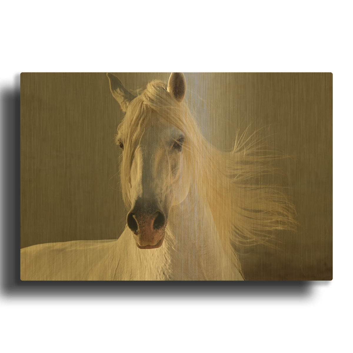 'Elegance' By Tony Stromberg Gold Metal Wall Art