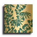 'Trumpetvine' By Trish Sierer Gold Metal Wall Art