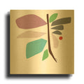'Elements' By Trish Sierer Gold Metal Wall Art