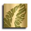 'Tribal Palm' By Trish Sierer Gold Metal Wall Art