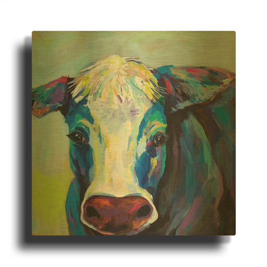 'Betsy' By Jeanette Vertentes Gold Metal Wall Art