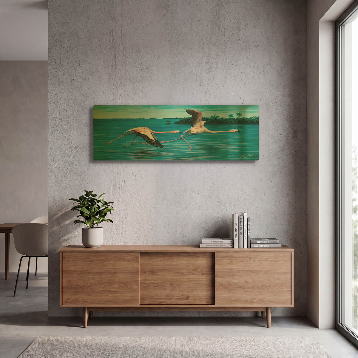 'Fancy Footwork' By Dann Spider Warren Gold Metal Wall Art