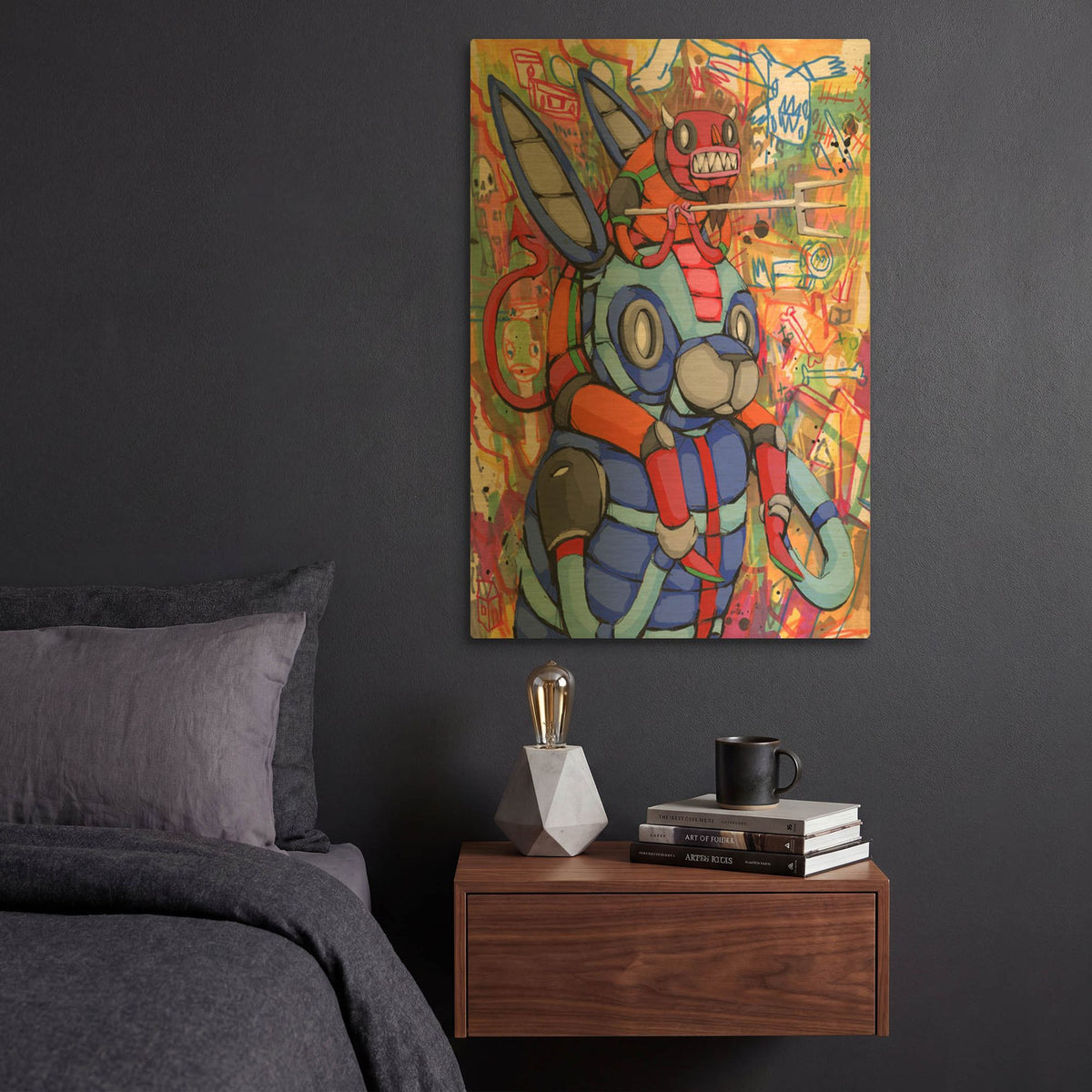 'Always On My Back' By Ric Stultz Gold Metal Wall Art