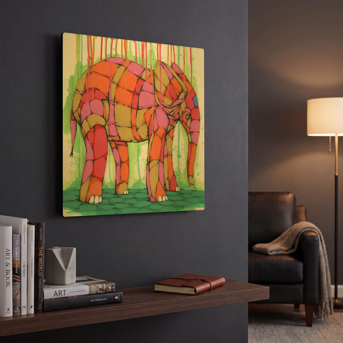 'Standing My Ground' By Ric Stultz Gold Metal Wall Art