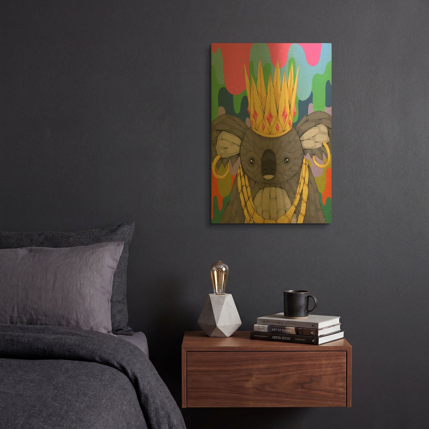 'Still On Top' By Ric Stultz Gold Metal Wall Art