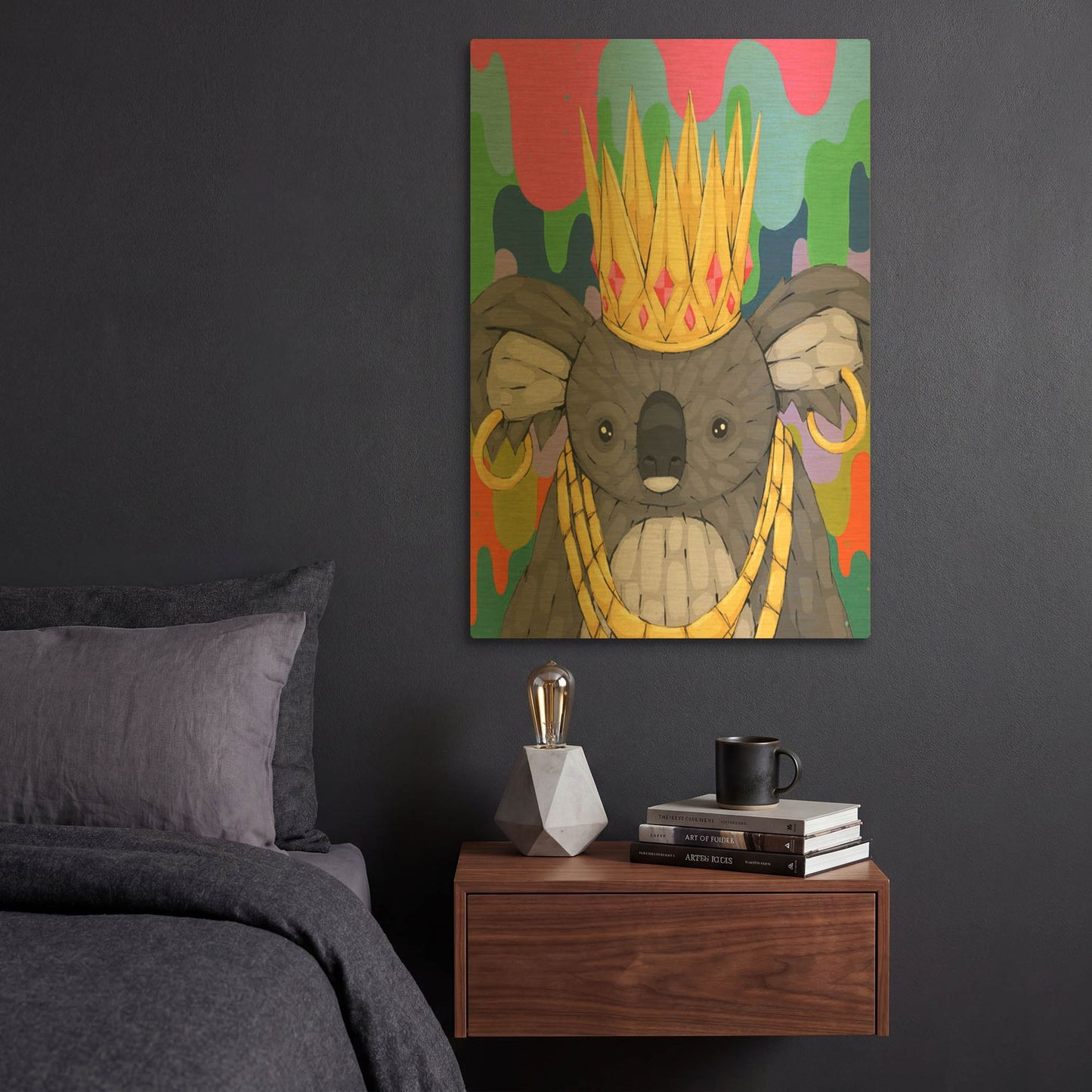 'Still On Top' By Ric Stultz Gold Metal Wall Art