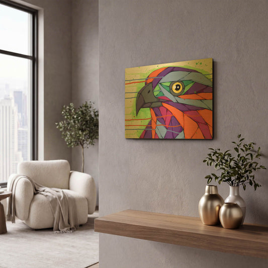 'Casting Sharp Looks' By Ric Stultz Gold Metal Wall Art