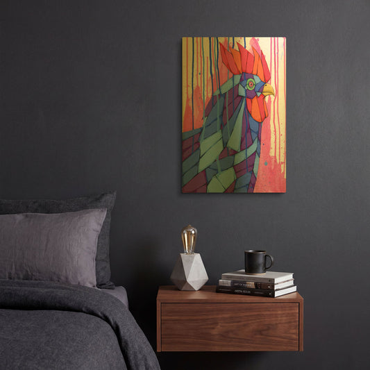 'Head Held High' By Ric Stultz Gold Metal Wall Art