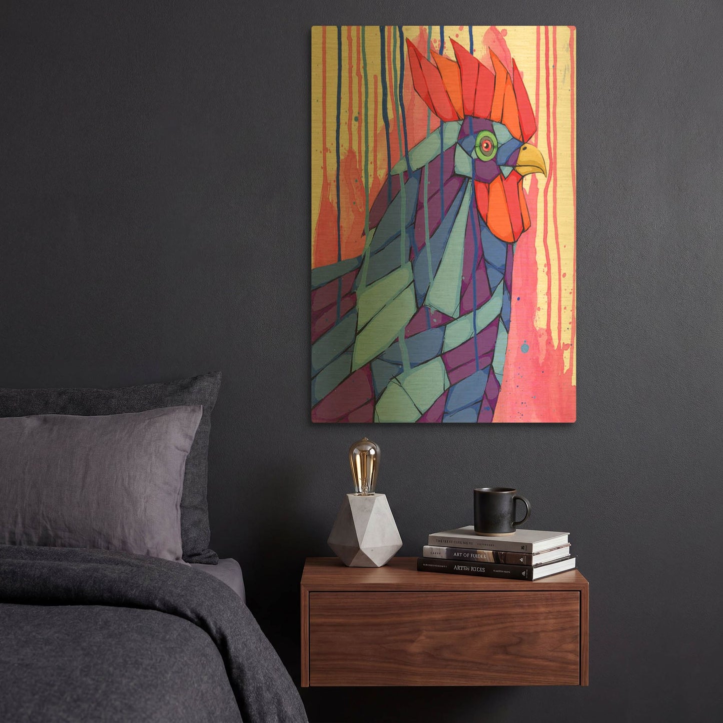 'Head Held High' By Ric Stultz Gold Metal Wall Art