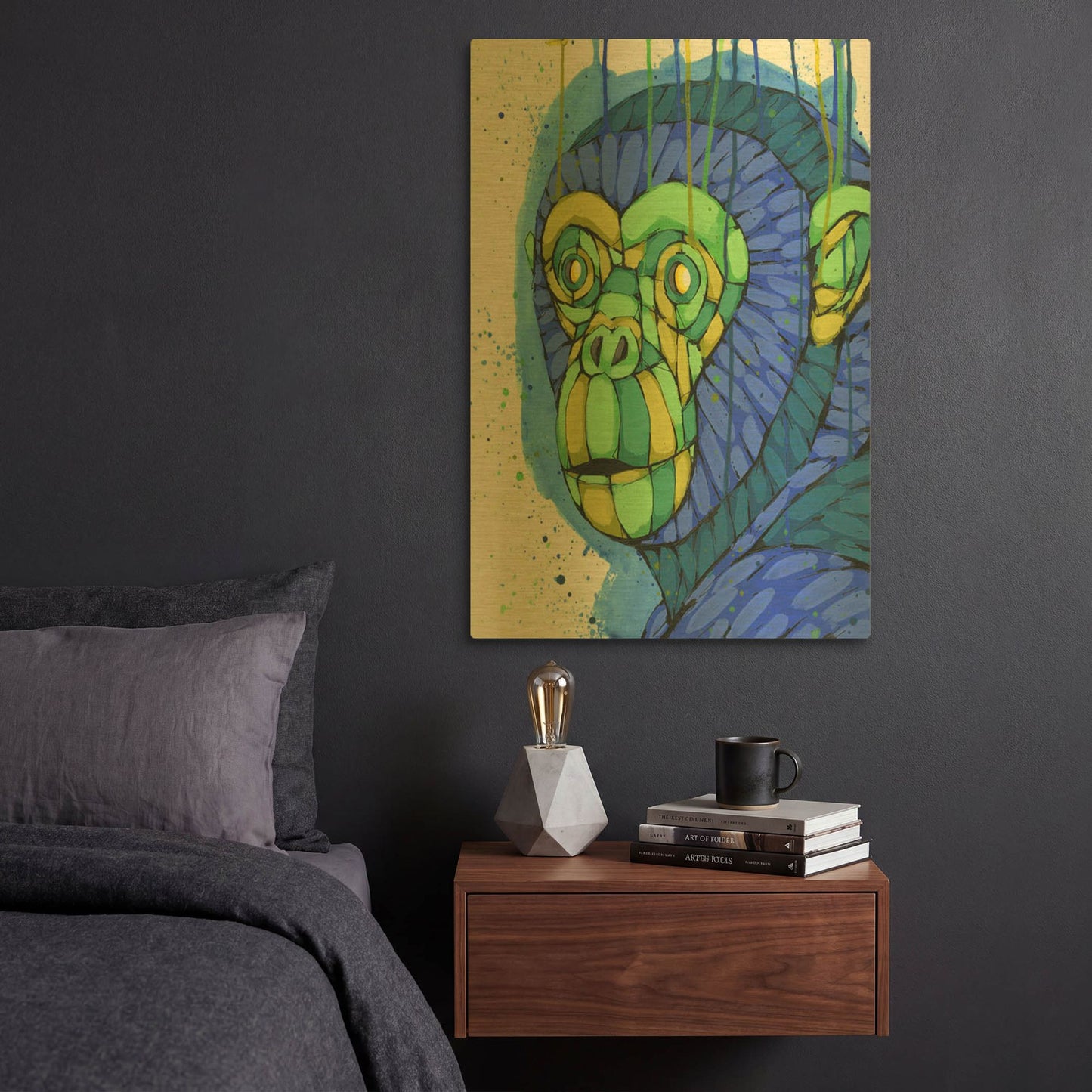 'Answer Seeker' By Ric Stultz Gold Metal Wall Art