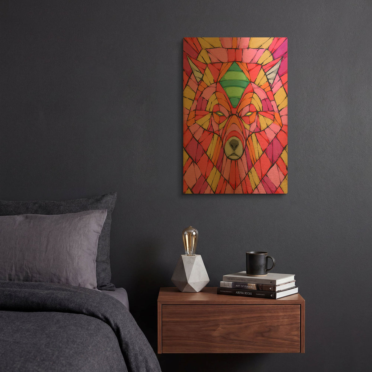 'Fueled By Instinct' By Ric Stultz Gold Metal Wall Art