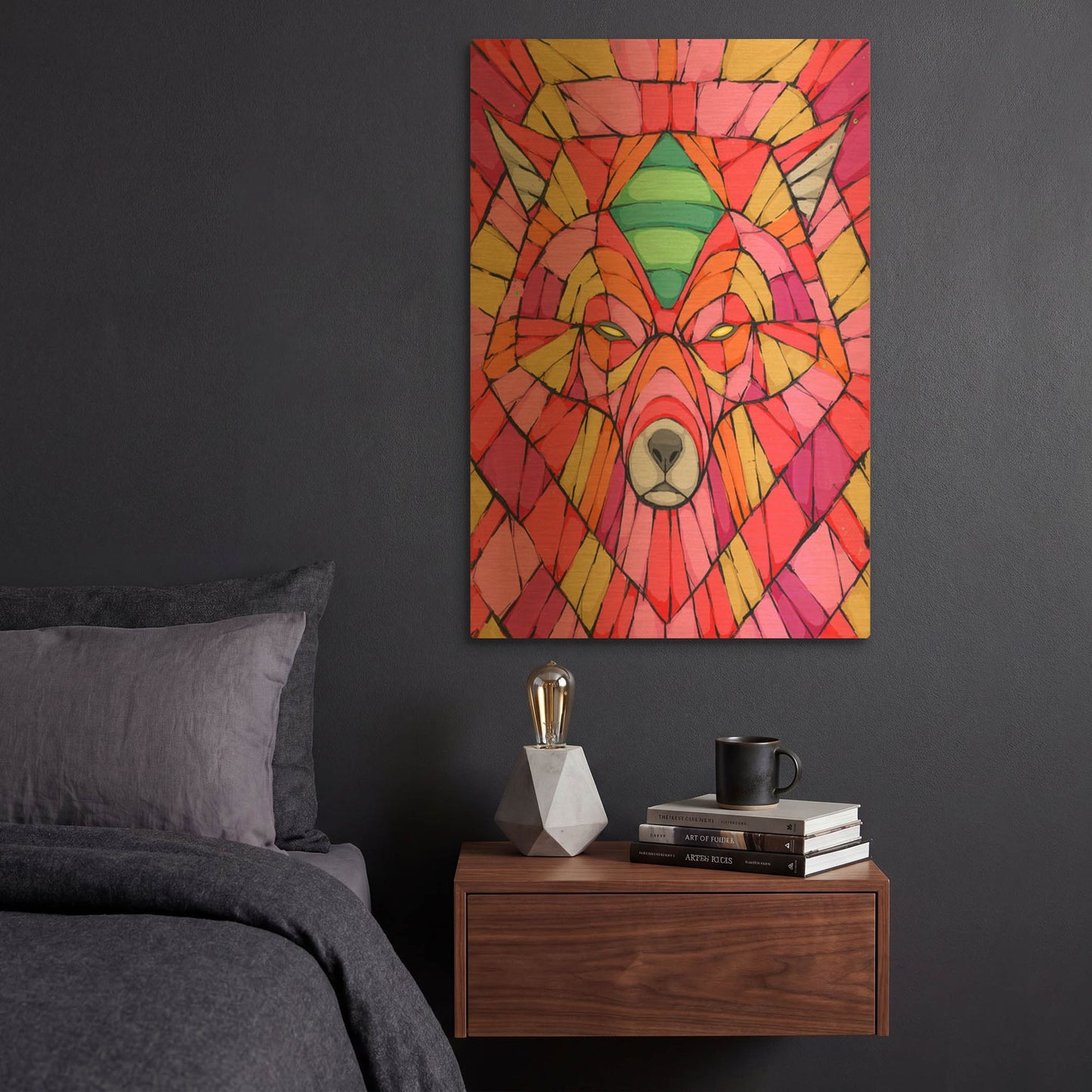 'Fueled By Instinct' By Ric Stultz Gold Metal Wall Art