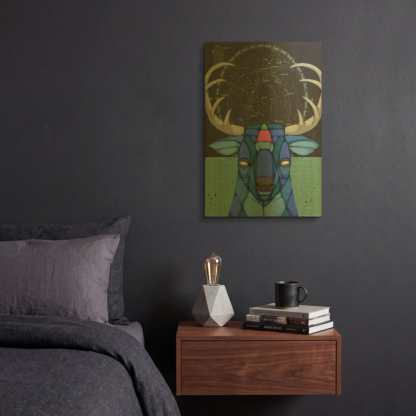 'Starbuck' By Ric Stultz Gold Metal Wall Art