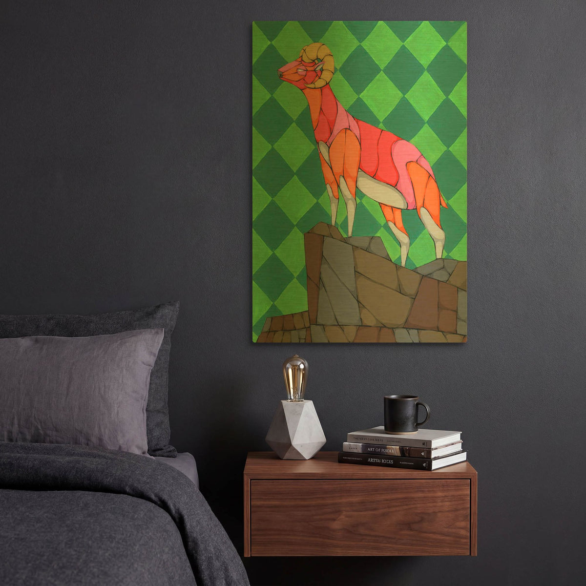 'To The Top' By Ric Stultz Gold Metal Wall Art