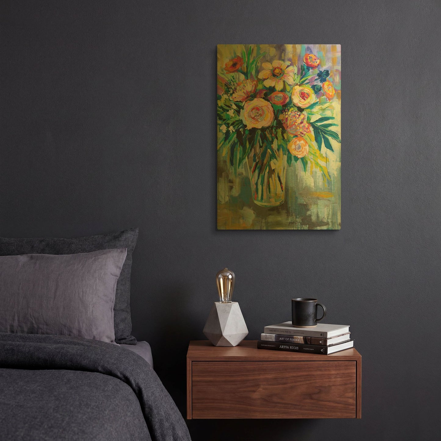'Summer Happiness' By Jeanette Vertentes Gold Metal Wall Art