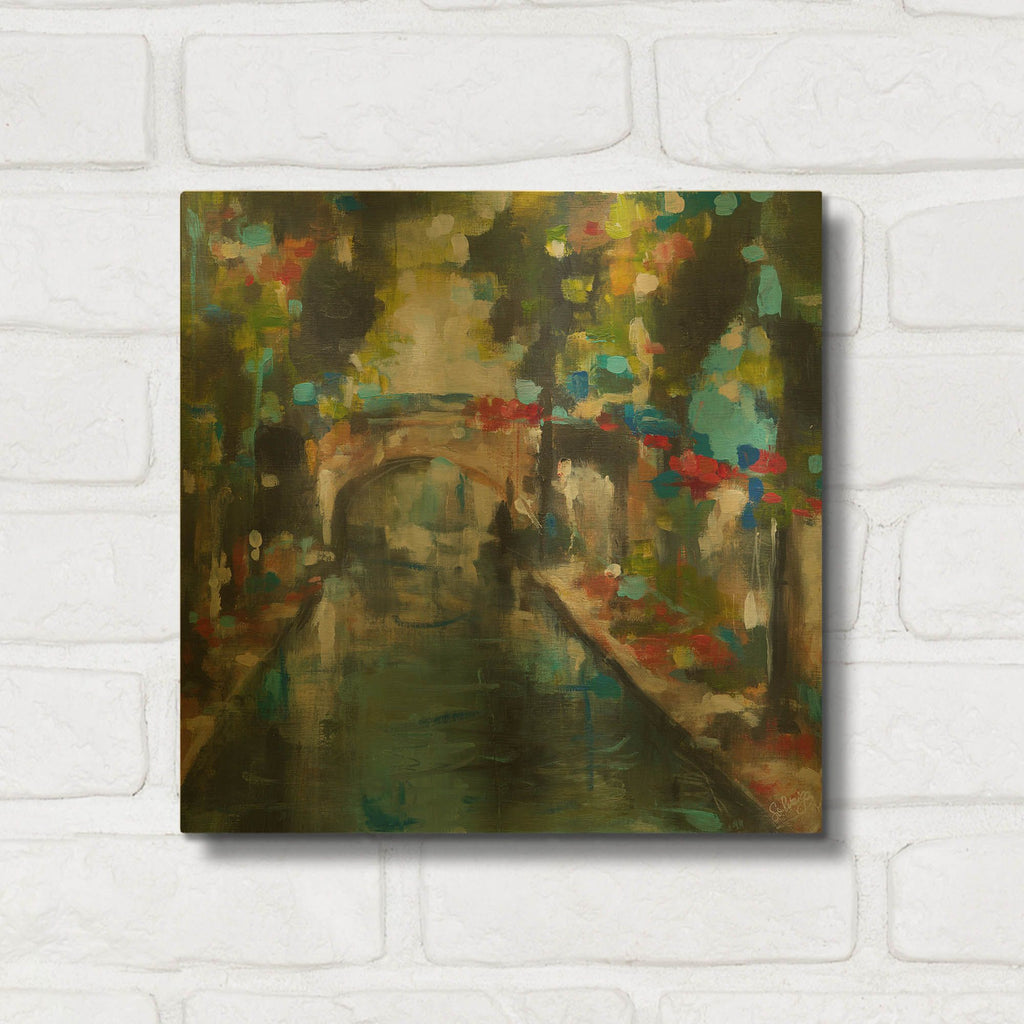 'Holland I' By Solveiga Gold Metal Wall Art