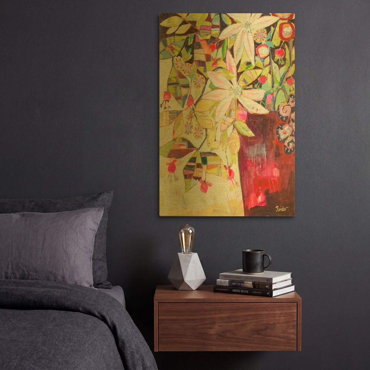'Always Beside You' By Staci Marie Swider Gold Metal Wall Art