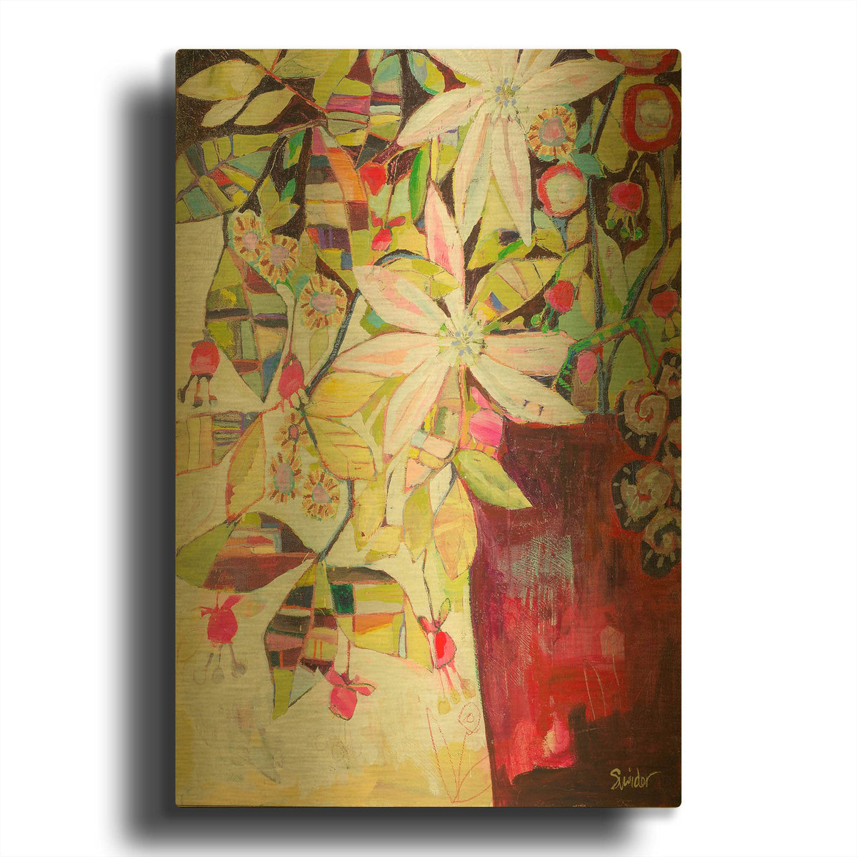 'Always Beside You' By Staci Marie Swider Gold Metal Wall Art