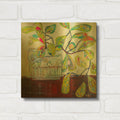 'Kisses For Breakfast' By Staci Marie Swider Gold Metal Wall Art