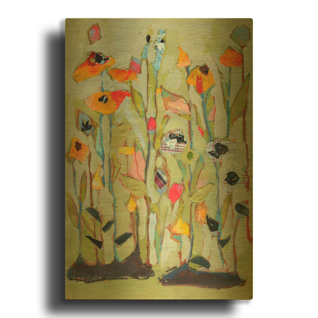 'The Road To Ballybunion' By Staci Marie Swider Gold Metal Wall Art