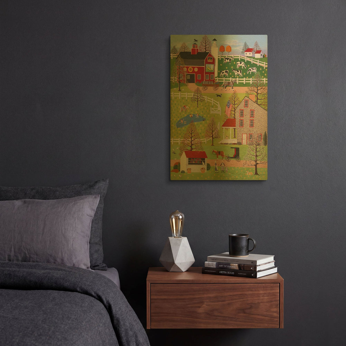 'Jams And Jellies For Sale' By Susan Henke Fine Art Gold Metal Wall Art