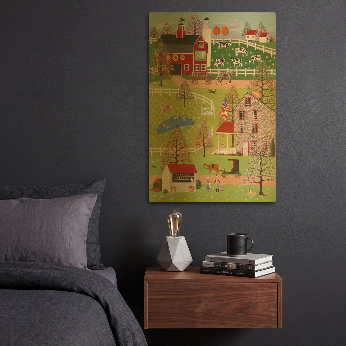 'Jams And Jellies For Sale' By Susan Henke Fine Art Gold Metal Wall Art