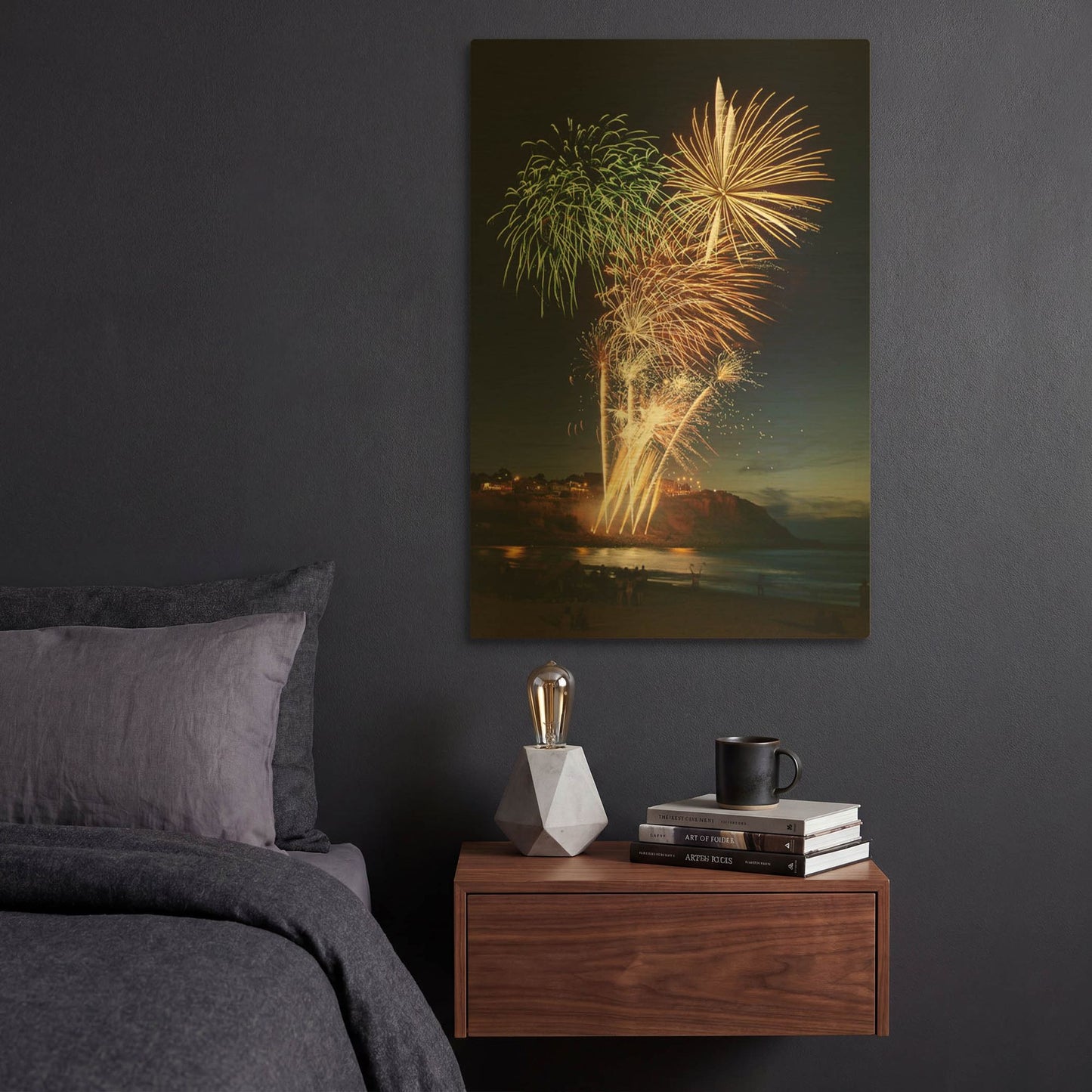 'Australia Day 2008' By SD Smart Gold Metal Wall Art