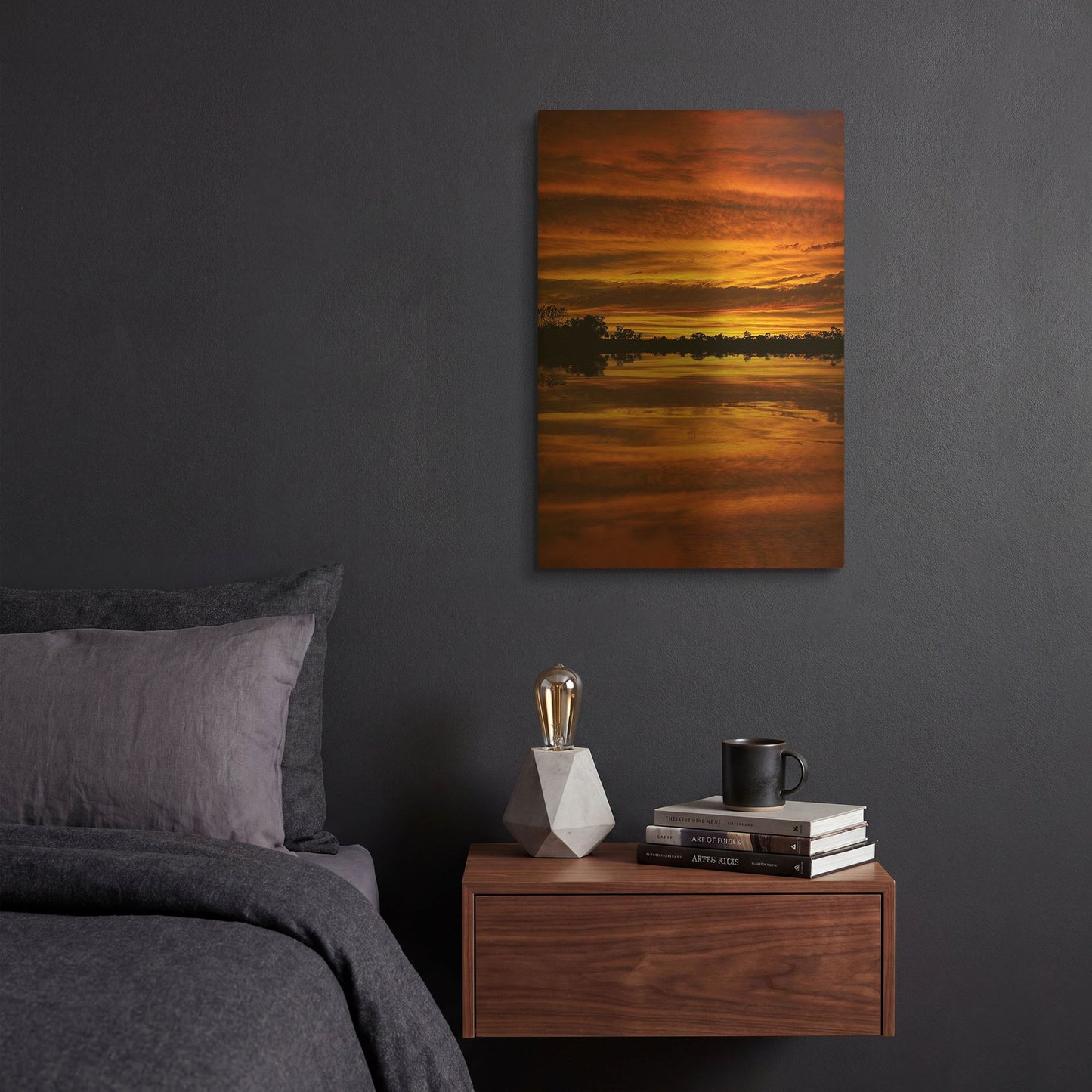 'Praise the Day' By SD Smart Gold Metal Wall Art