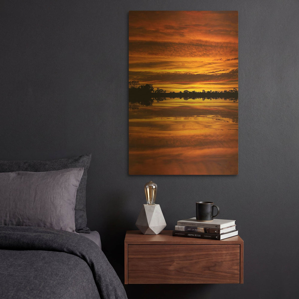 'Praise the Day' By SD Smart Gold Metal Wall Art