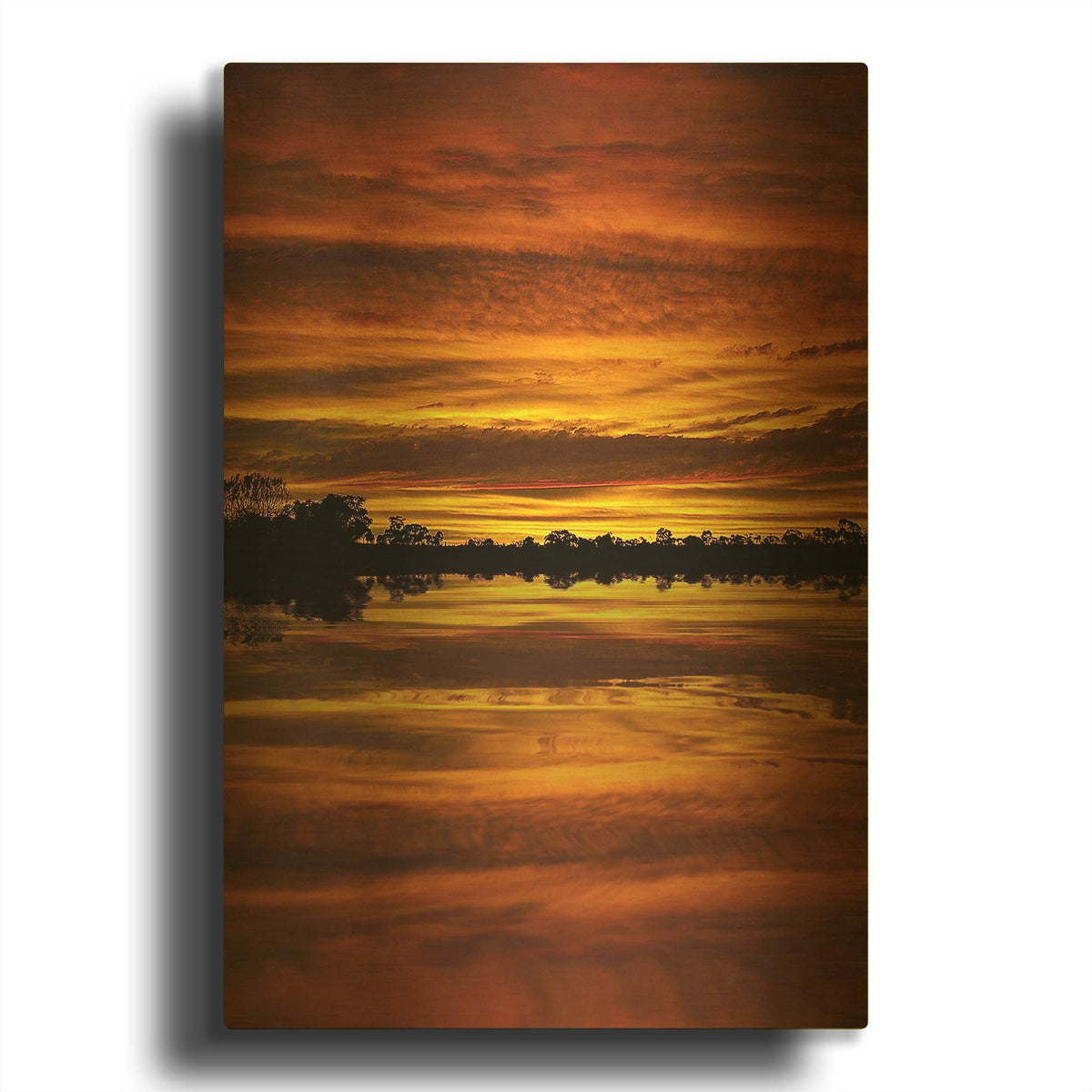 'Praise the Day' By SD Smart Gold Metal Wall Art