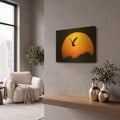 'Into the Sun' By SD Smart Gold Metal Wall Art