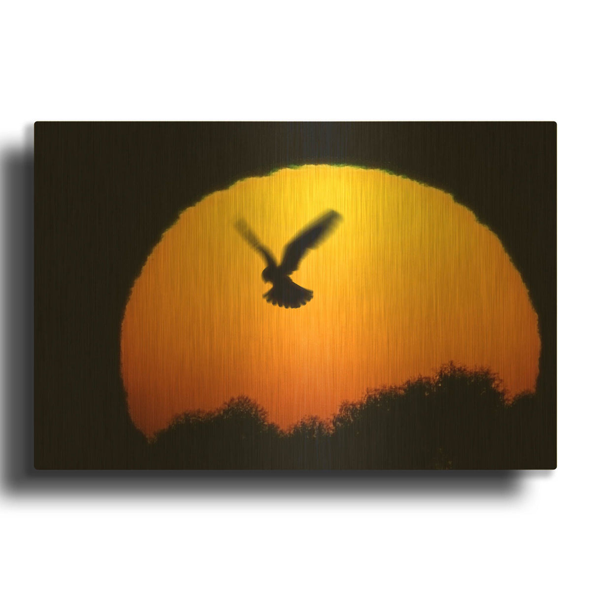 'Into the Sun' By SD Smart Gold Metal Wall Art