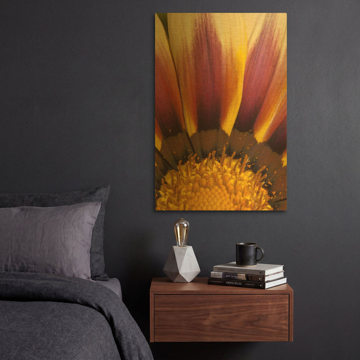 'Five' By SD Smart Gold Metal Wall Art