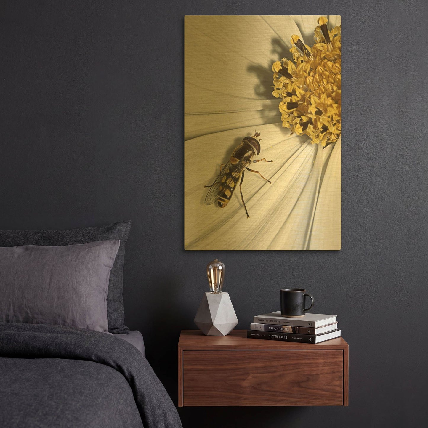 'One' By SD Smart Gold Metal Wall Art